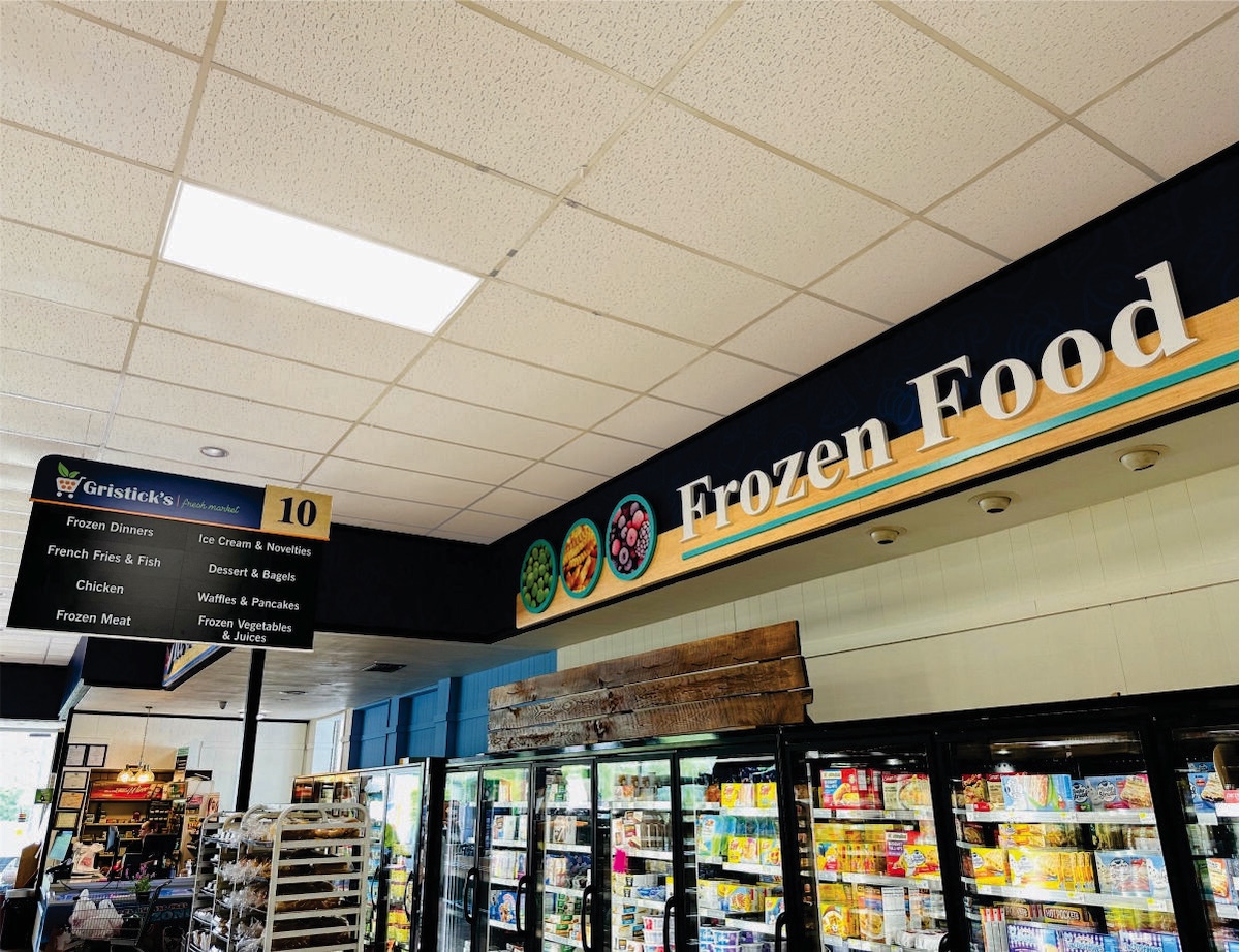 Gristick's Fresh Market After | L&H Signs