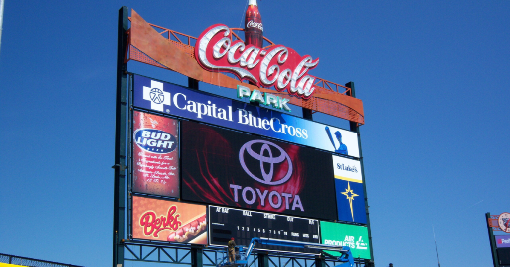 arena signage