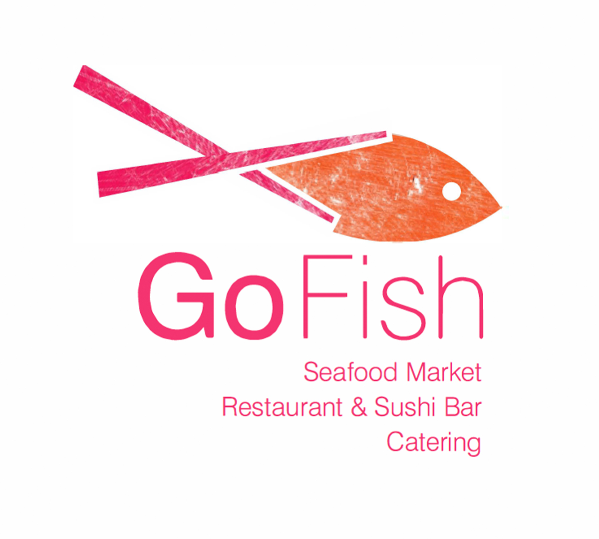 Go Fish Seafood Market, Restaurant & Sushi Bar Logo | L&H Companies
