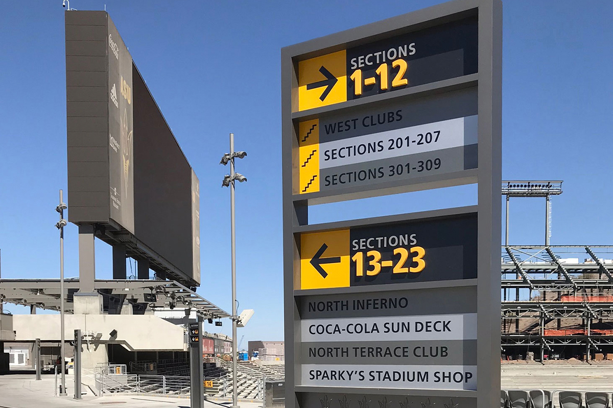 L&H Companies Custom Wayfinding Services