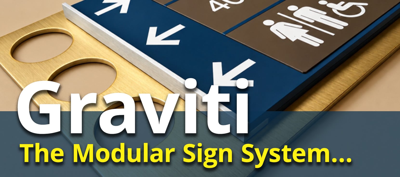 Graviti, The Modular Sign System by L&H Companies